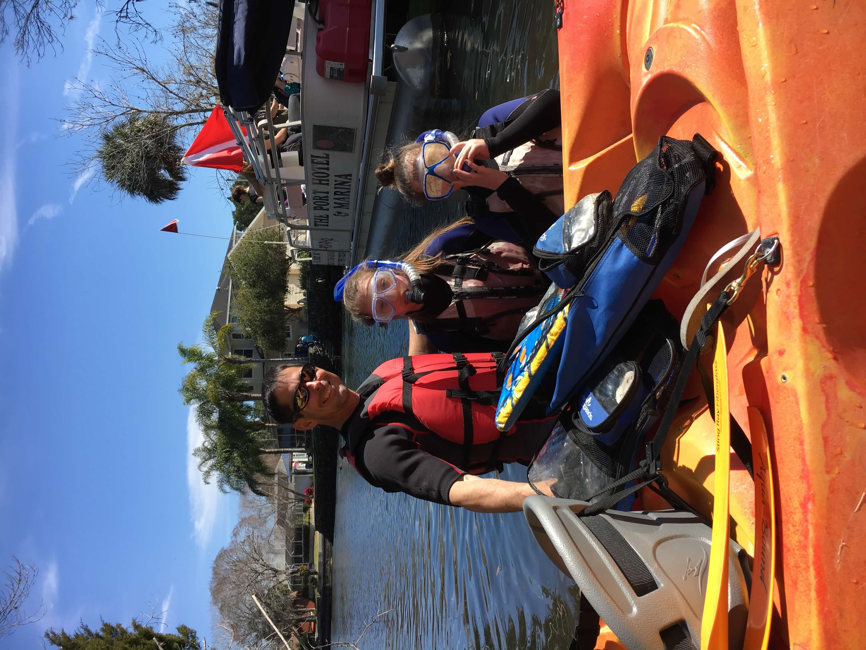 Geared up and ready — wetsuits, snorkels, and the only acceptable level of enthusiasm