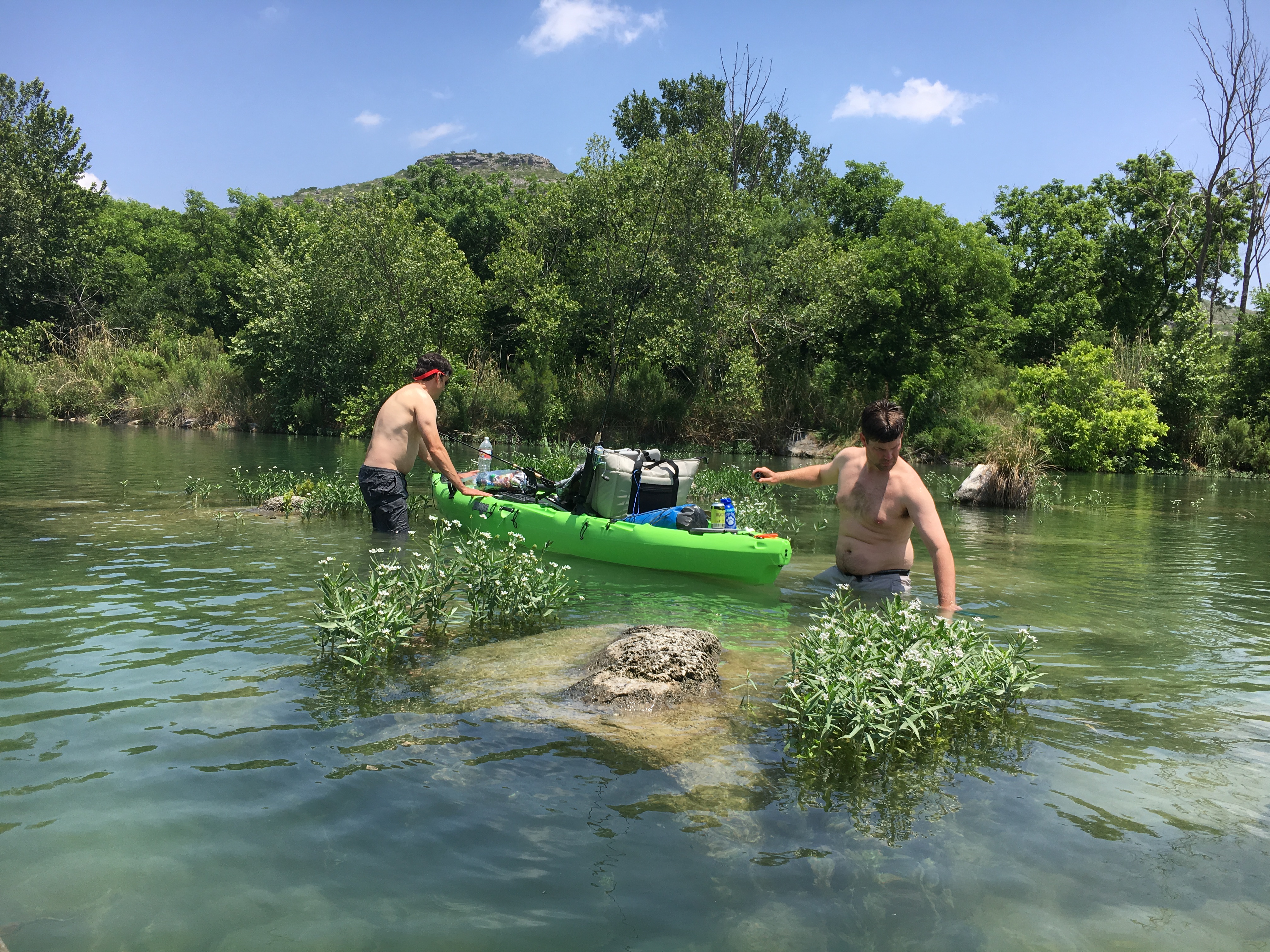 Devils River, Texas — the water really is this color