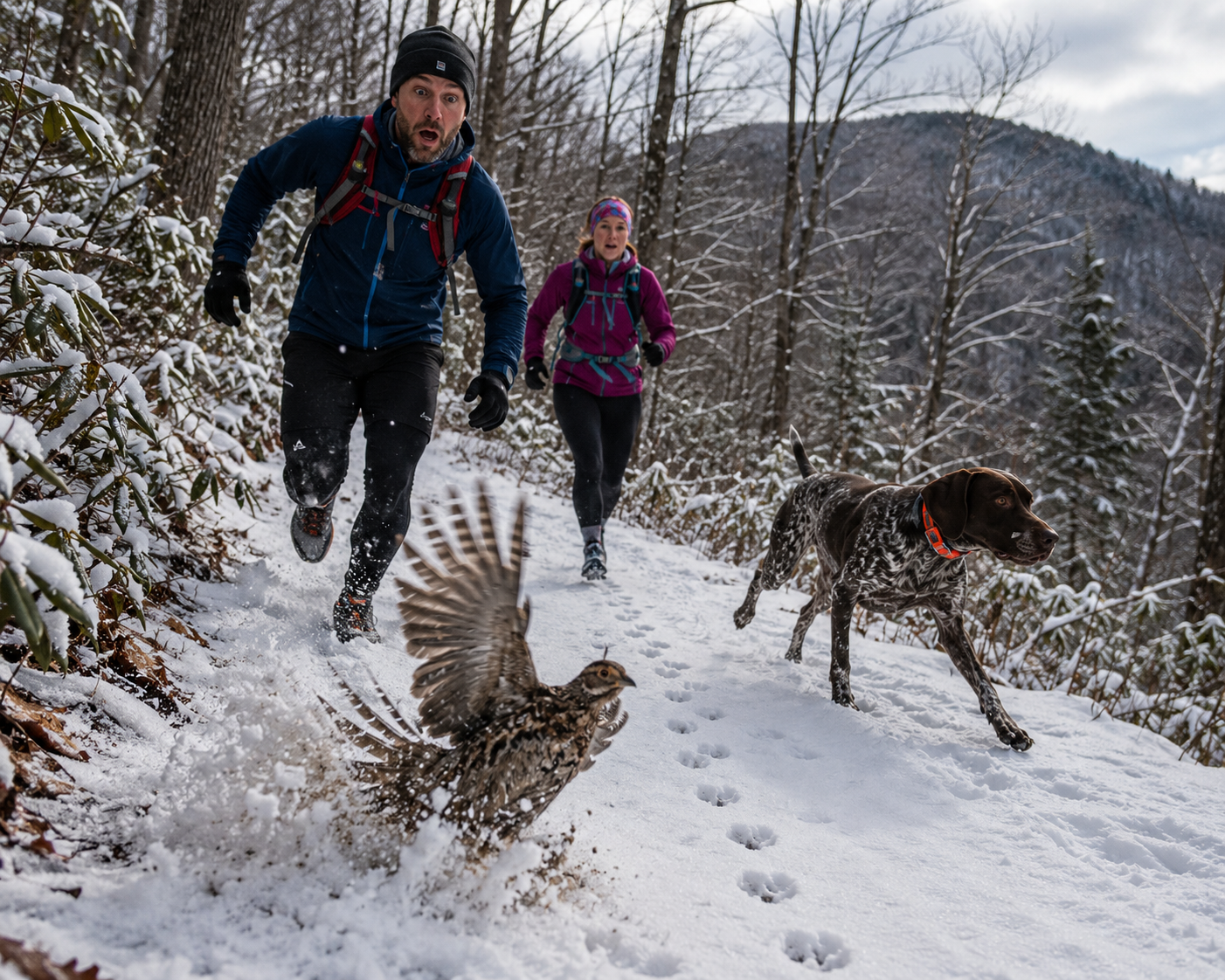 Mountain Lion Tracks, a Grouse, and the Worst Timing in Trail History