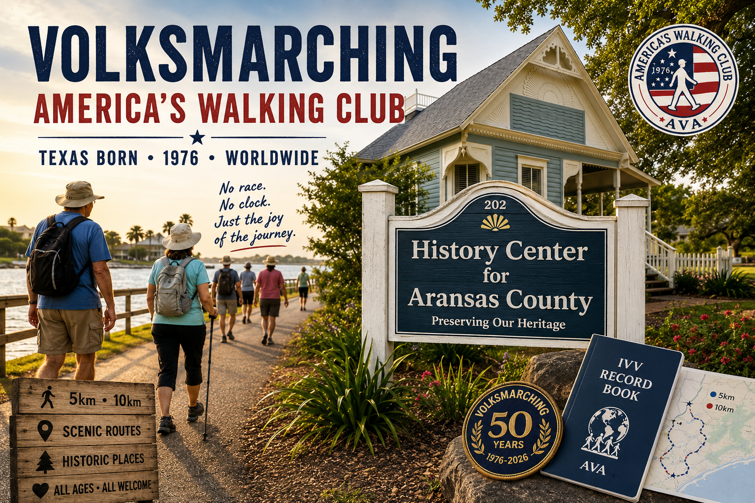 Volksmarching: America's Walking Club Started in Texas and Nobody Told Us